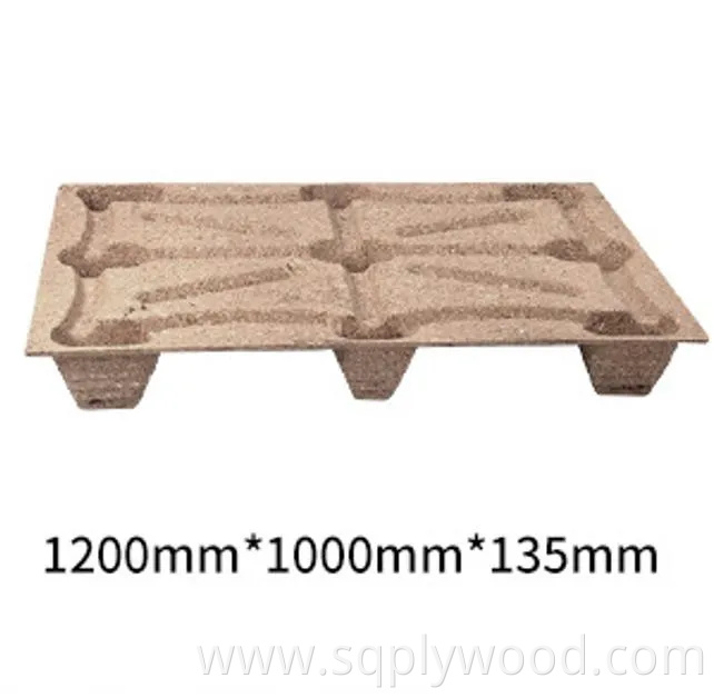 New Version Nestable Compressed Wood Pallet Fumigation Free Ispm 15 Exemption Compress Wooden Pallet 1100*1100mm 1200*800mm 1200*1000mm